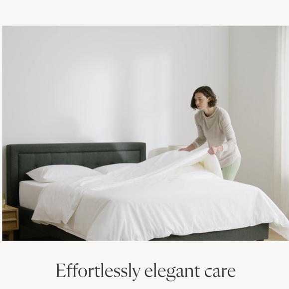 NIB Serenity Bamboo Luxury Sheet Sets, Twin XL, Split King White - Picture 2 of 5